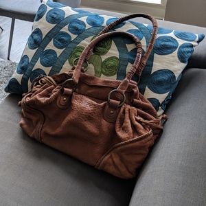 Brown HOBO Genuine Buttery Leather Bag